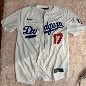 NWT Shohei Ohtani Dodgers jersey, white Nike